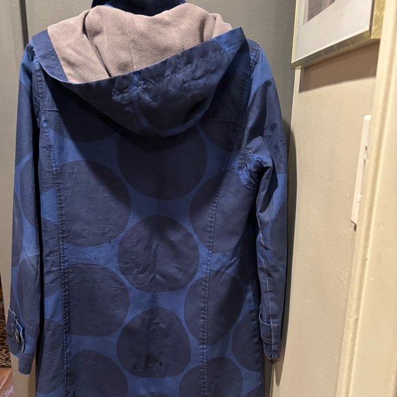 Boden Navy Trench Coat - Picture 2 of 2